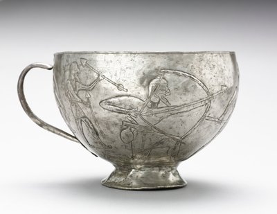 Løvejagtpokal, 1100-1000 f.Kr. af Unbekannt