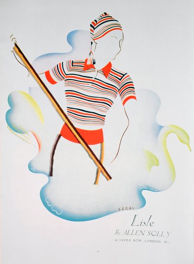 Lisle af Allen Solly, modeannonce, 1937 af Unbekannt