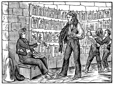 Cordel Literature, Barcelona, ​​​​1850. af Unbekannt