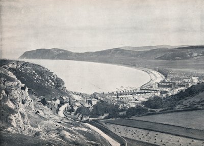 Llandudno - Ser ned fra bjerget, 1895 af Unbekannt