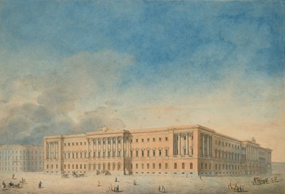 Lobanov-Rostovsky-paladset i Sankt Petersborg af Unbekannt