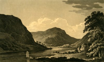 Loch-Lubnaig, East-End, 1802. af Unbekannt