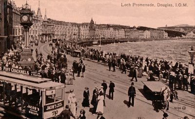 Loch Promenade, Douglas, Isle of Man, c1920 af Unbekannt