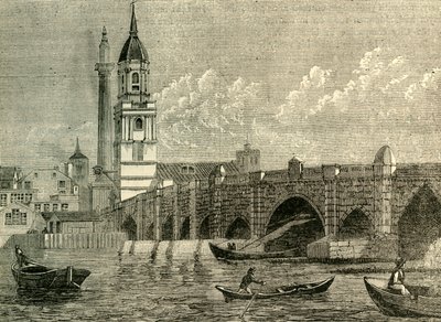 London Bridge, c1872. af Unbekannt