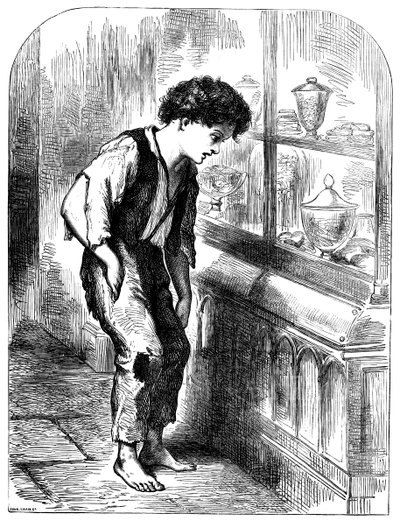 London Street Arab, 1883 af Unbekannt