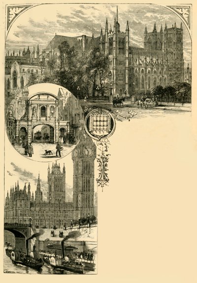London. Westminster og de vestlige forstæder, 1881. af Unbekannt