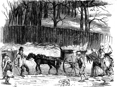 London isvogne, 1850 af Unbekannt