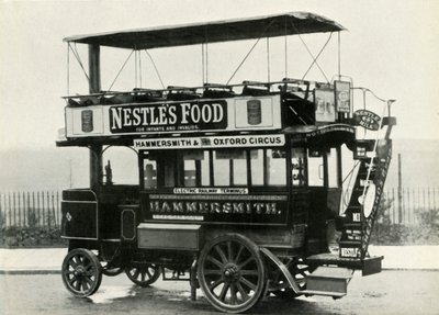London dampbus, 1902, 1947. af Unbekannt