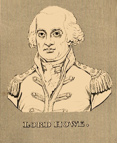 Lord Howe, 1726-1799, 1830. af Unbekannt