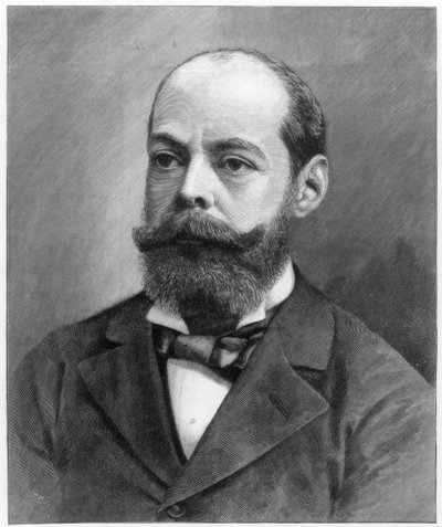 Lord Randolph Henry Spencer Churchill, britisk statsmand, 1895 af Unbekannt