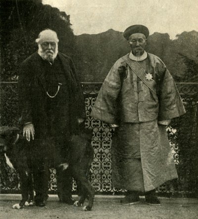 Lord Salisbury og Li Hung Chang, 1901. af Unbekannt