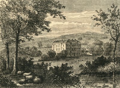 Lord Thurlows House, Knights Hill, c1878. af Unbekannt