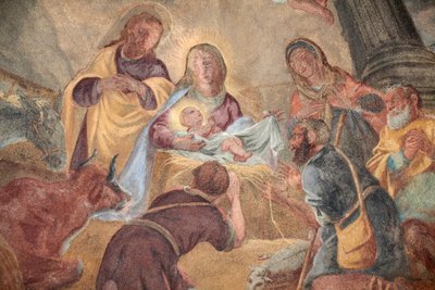 Loreto kirke ; Fødselskirken maleri Prag Tjekkiet af Unbekannt