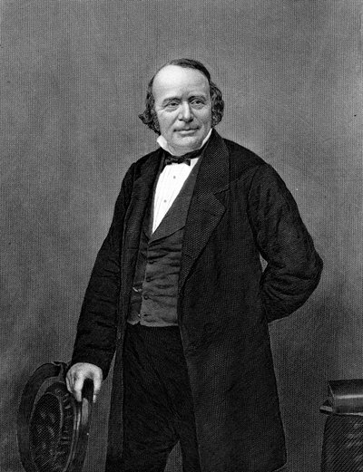 Louis Agassiz 1807-1873, schweizisk-født amerikansk naturforsker og glaciolog, c1860 af Unbekannt