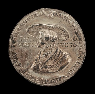 Ludvig II, 1506-1526, konge af Ungarn og Bøhmen 1516 [forside], 1526. af Unbekannt