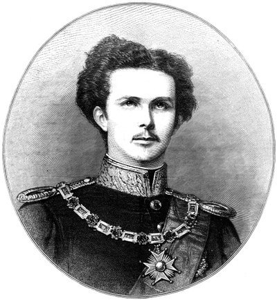 Louis II, Bayerns konge, 1800-tallet af Unbekannt