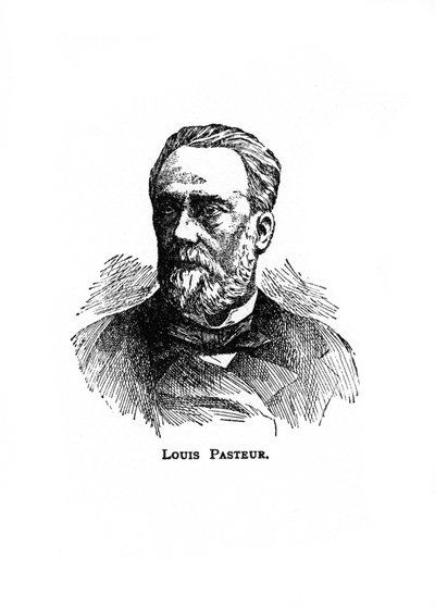 Louis Pasteur, fransk mikrobiolog og kemiker fra det 19. århundrede, det 20. århundrede af Unbekannt
