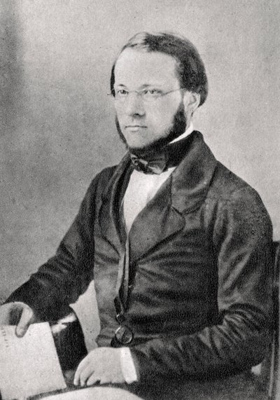 Louis Pasteur, fransk kemiker og mikrobiolog, 1852 af Unbekannt