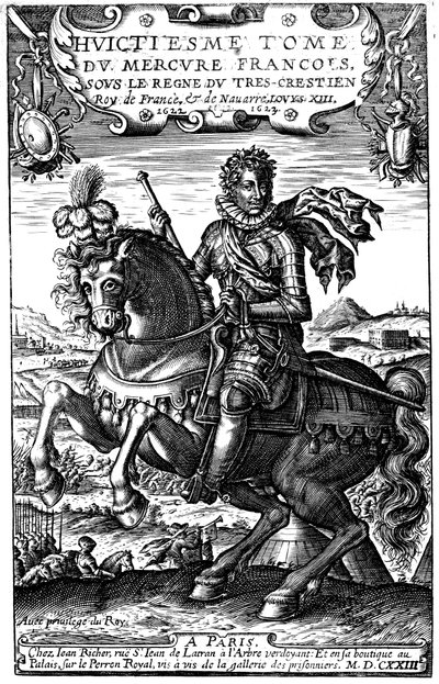 Ludvig XIII af Frankrig, 1623 af Unbekannt