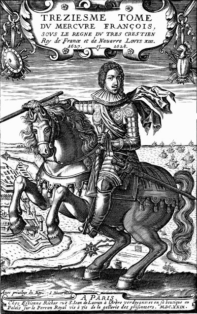 Ludvig XIII af Frankrig, 1629 af Unbekannt