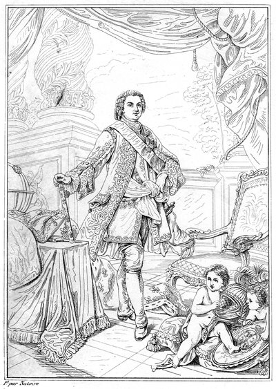 Ludvig XVI, konge af Frankrig af Unbekannt