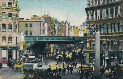 Ludgate Hill, London, 1904. af Unbekannt