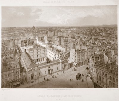 Bonaparte High School, Paris, 1867 af Unbekannt