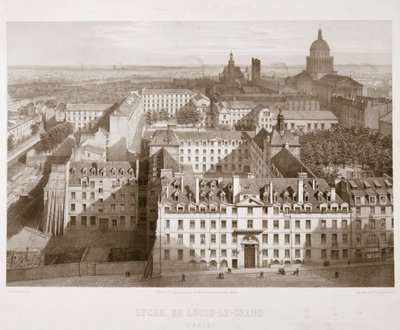 Lycee of Louis-le-Grand, Paris, 1867 af Unbekannt