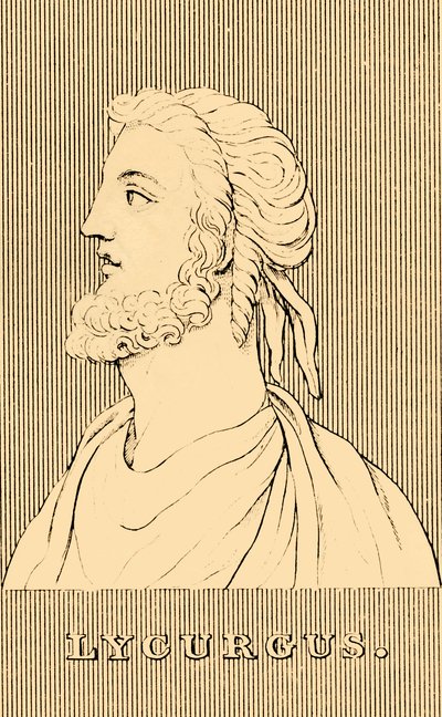 Lycurgus, fl c820 f.Kr., 1830. af Unbekannt