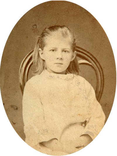 Lyubov Dostojevskaja, datter af forfatteren Fjodor Dostojevskij, 1870