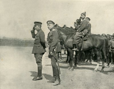 M. Kerensky hilser tropperne, juli 1917, 1919. af Unbekannt