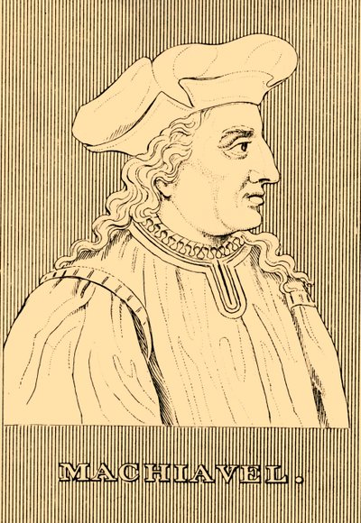 Machiavelli, 1469-1527, 1830. af Unbekannt
