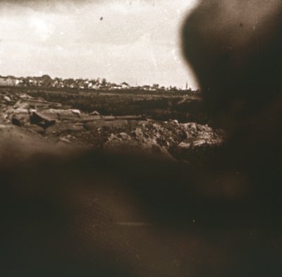 Maskingeværsly, Diksmuide, Belgien, c1914-c1918 af Unbekannt
