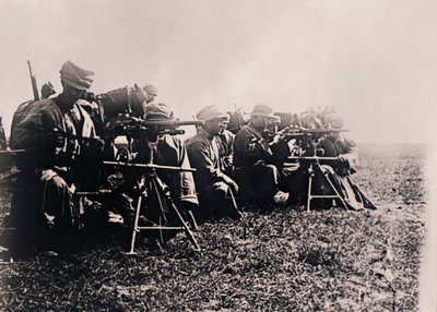 Maskingeværer, c1914-c1918 af Unbekannt