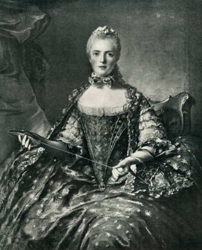 Madame Adelaide tatting, 1756, 1903. af Unbekannt