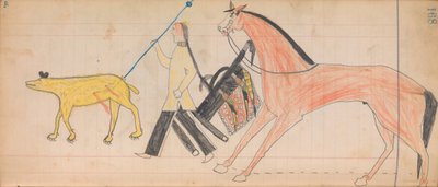 Maffet Ledger: Tegning, ca. 1874-81. af Unbekannt