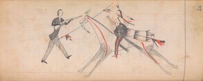Maffet Ledger: Tegning, ca. 1874-81. af Unbekannt