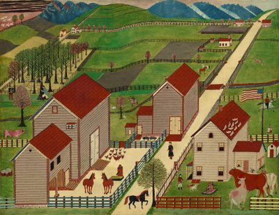 Mahantango Valley Farm, slutningen af det 19. århundrede. af Unbekannt