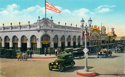 Main og Second Streets, c1939 af Unbekannt