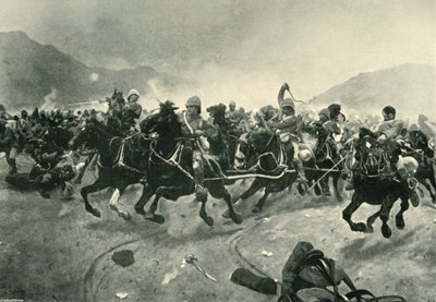 Maiwand - Saving the Guns, 1901. af Unbekannt