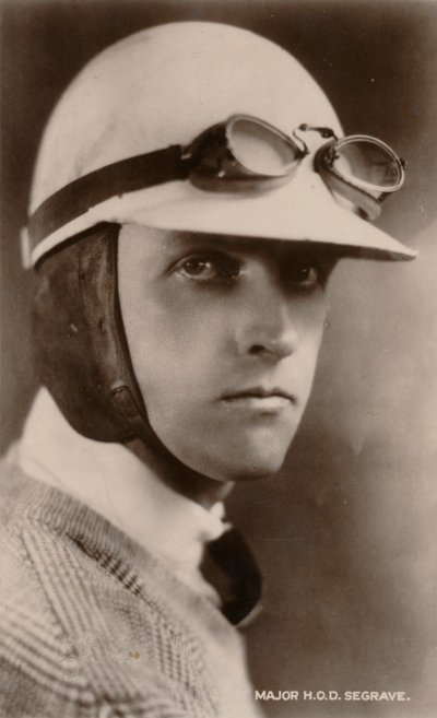 Major H.O.D. Segrave, c1925 af Unbekannt
