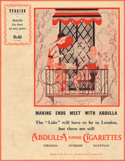 Få enderne til at mødes med Abdulla, 1940 af Unbekannt