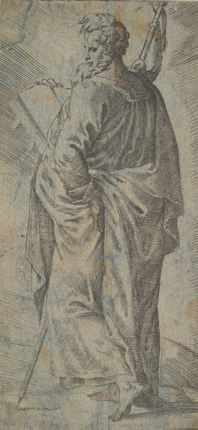 Mandlig helgen, 1500-tallet. af Unbekannt