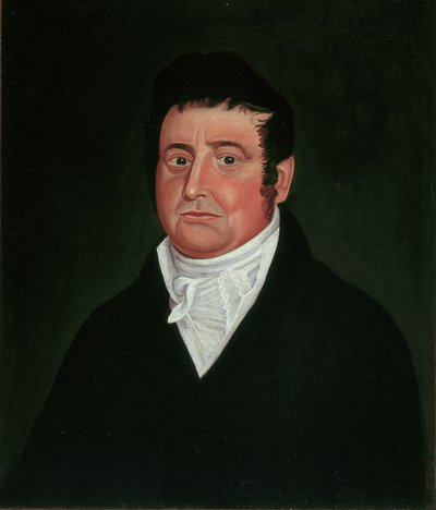 Mand i sort, 182040. af Unbekannt