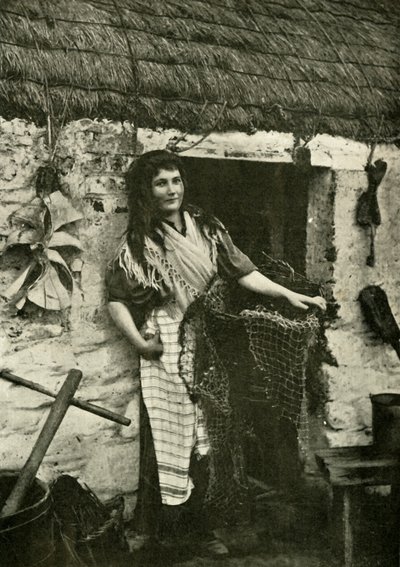 Manx Fishermans Daughter, 1901. af Unbekannt