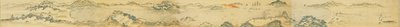 Kort over Choryang Waegwan og dets omkringliggende område i Busan under Joseon..., 1800-tallet. af Unbekannt