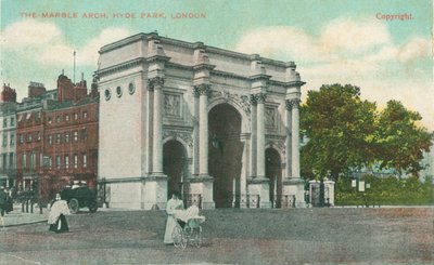 Marble Arch, Hyde Park, London af Unbekannt