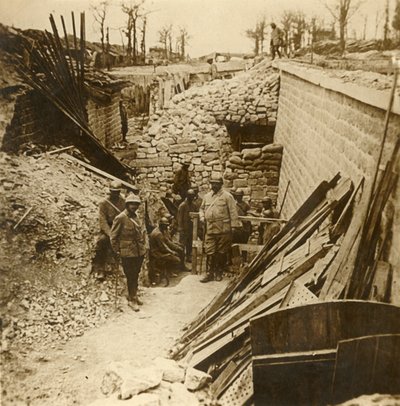 Marceau Kaserne, Verdun, Nordfrankrig, 1916 af Unbekannt