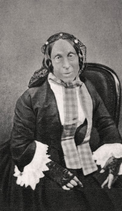 Marceline Desbordes-Valmore, fransk digter, 1859 af Unbekannt