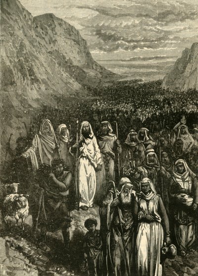 Israelitternes marts, 1890. af Unbekannt